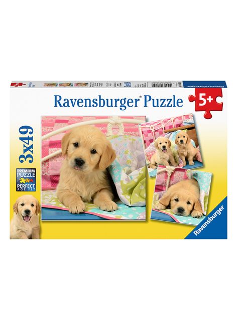 Ravensburger Puzzle Cachorros 3x49 Caramba-0