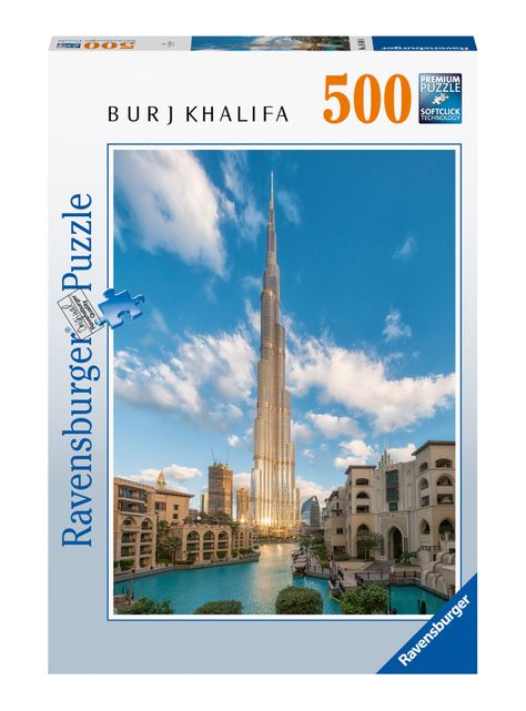 Ravensburger Puzzle Burj Khalifa Dubai 500 piezas Caramba-0