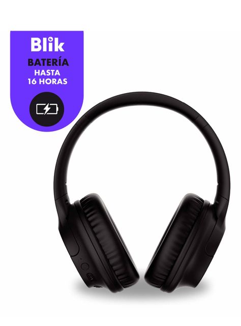 Audífonos Bluetooth Over Ear Soul 250 Negro-1