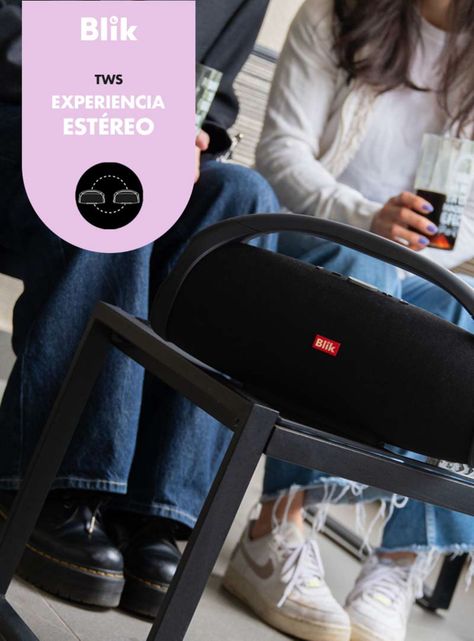 Parlante Bluetooth Booster 2 Negro-4