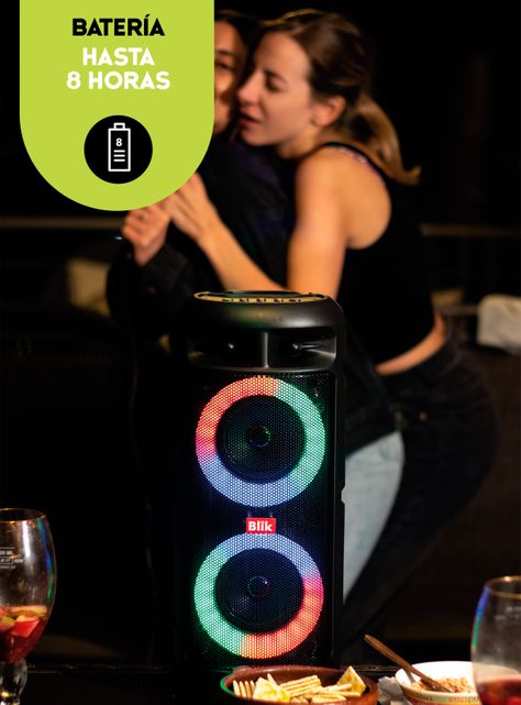 Parlante Karaoke Bluetooth 16W Upsound 3 Negro-4