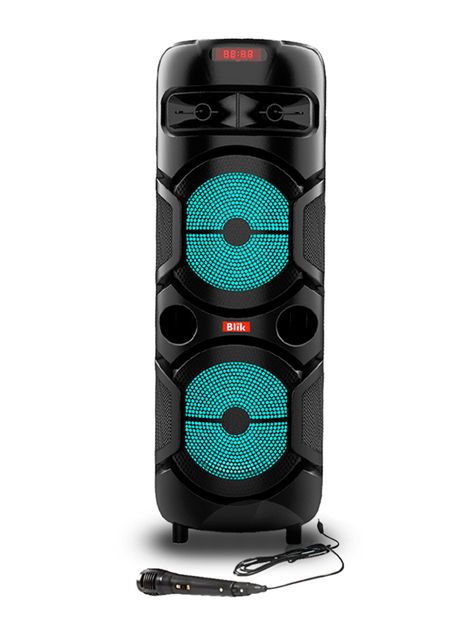 Parlante Karaoke Bluetooth 18W Wavemax 2 Negro-0
