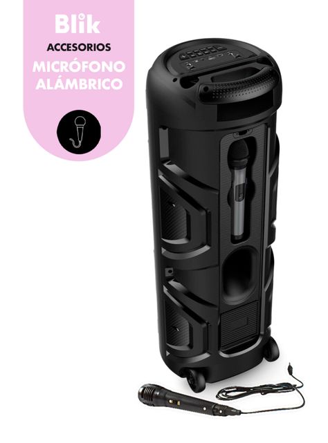 Parlante Karaoke Bluetooth 18W Wavemax 2 Negro-4
