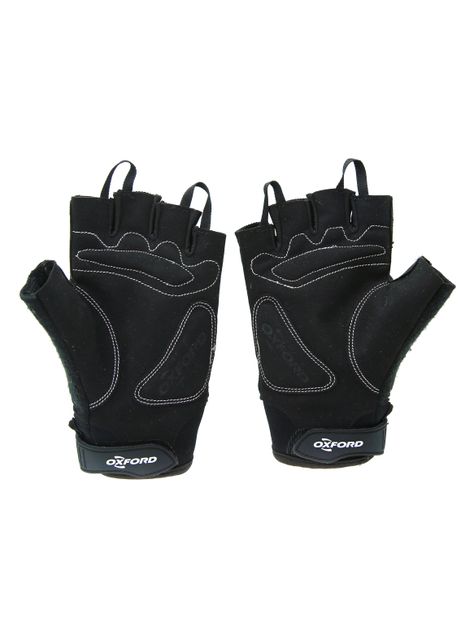 Guante Talla L Dedo Corto Negro Oxford-2