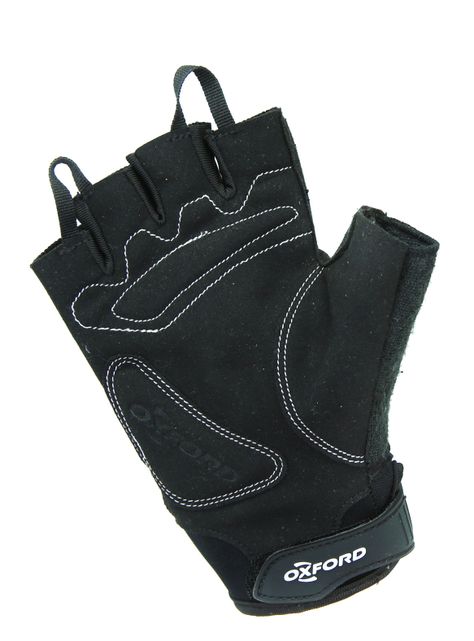 Guante Talla L Dedo Corto Negro Oxford-3