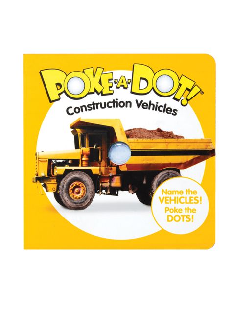Libro Poke A Dot Transportes de Construcción-0