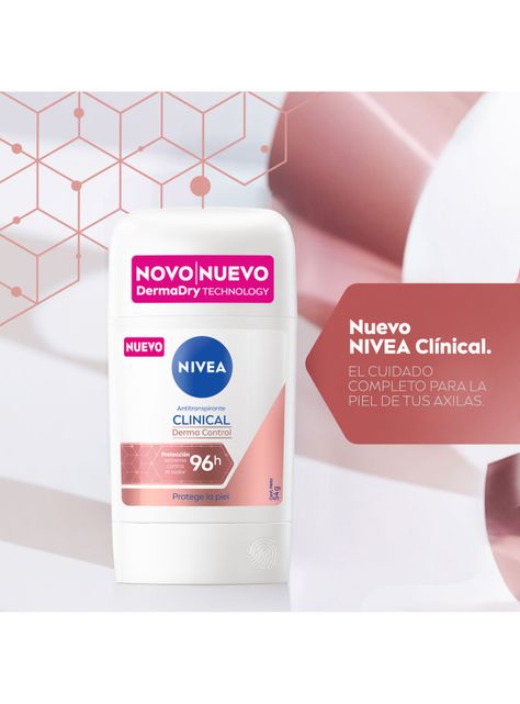 Clinical Antitranspirante en Barra F 50 ml-2