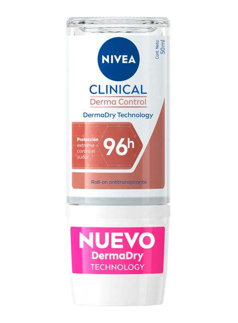 Clinical Antitranspirante Roll On F 50 ml-0