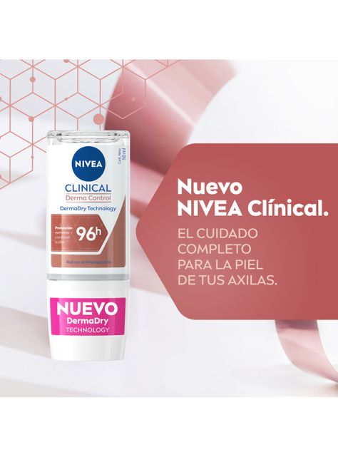 Clinical Antitranspirante Roll On F 50 ml-2