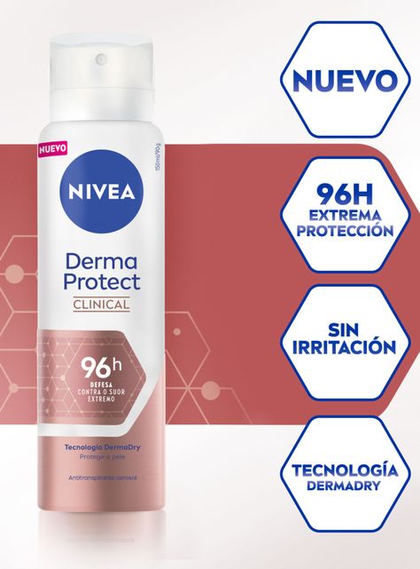 Clinical Antitranspirante Spray F 50 ml-1