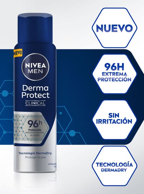 Clinical Antitranspirante Spray M 50 ml-1