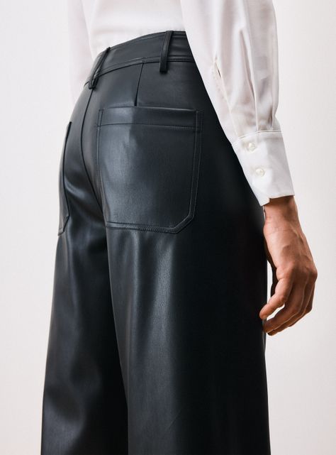 Pantalón Marine de Cuero Sintético-3