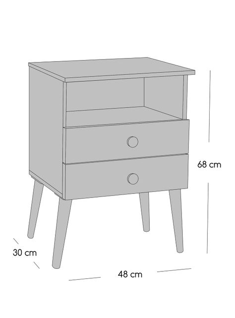 Cama Europea Bamboo 2 Plazas x190 cm Base Dividida + Respaldo Merci + Velador Malaga Nude-2