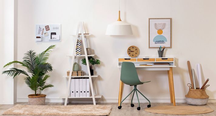 Organizador de Pared Blanco Metal-3