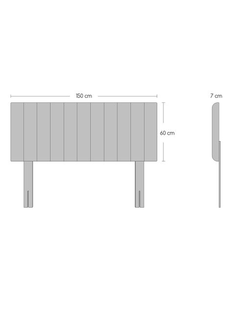 Cama Europea Bamboo 2 Plazas x190 cm Base Dividida + Respaldo Merci-1