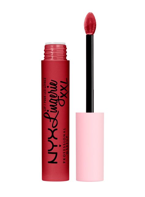 Labial Nyx Professional Makeup Lip Lingerie XXL Its Hotter-0