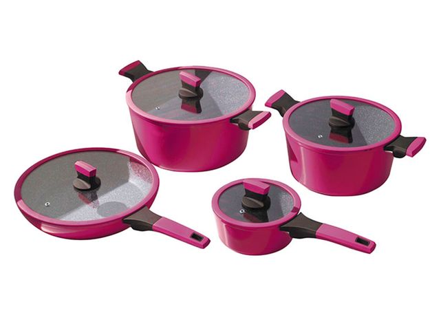 Batería de Cocina 8 Piezas Marble Soho Cherry-0