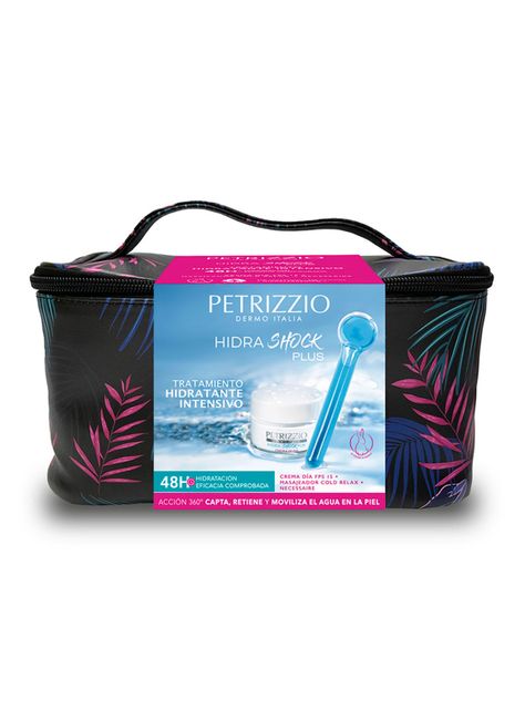 Set de Crema + Masajeador + Necessaire HidraShock Plus Petrizzio-1