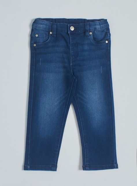 Jeans Slim Fit con Poliéster Reciclado-0
