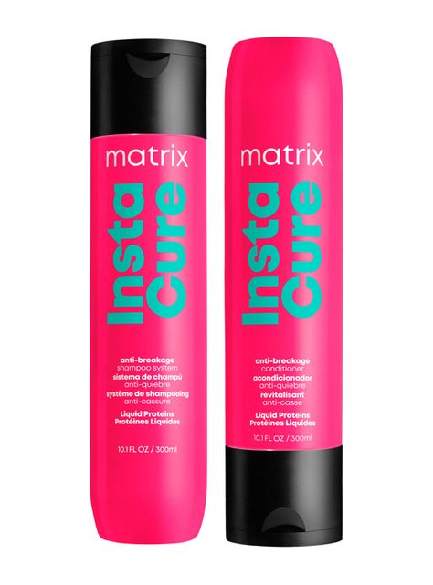 Set Shampoo 300ml + Acondicionador 300ml Reparación Cabello Dañado Instacure Matrix-0