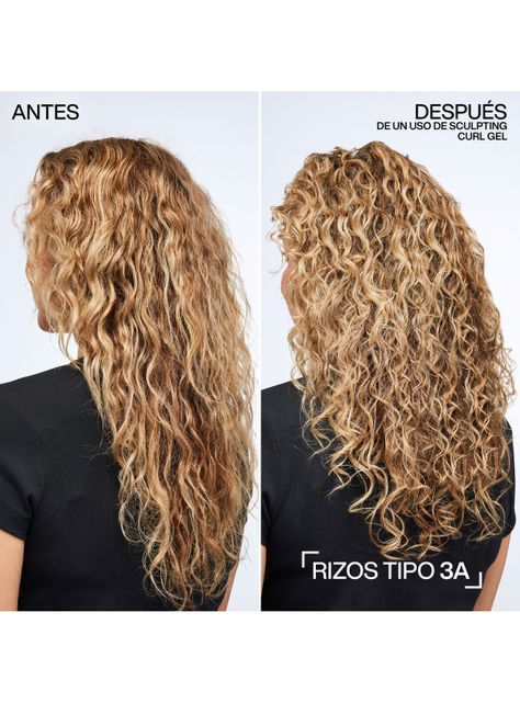 Gel Definidor de Rizos para Cabello Rizado Definición y Control sin Residuos Hybrid Curls 250ml Redken-4