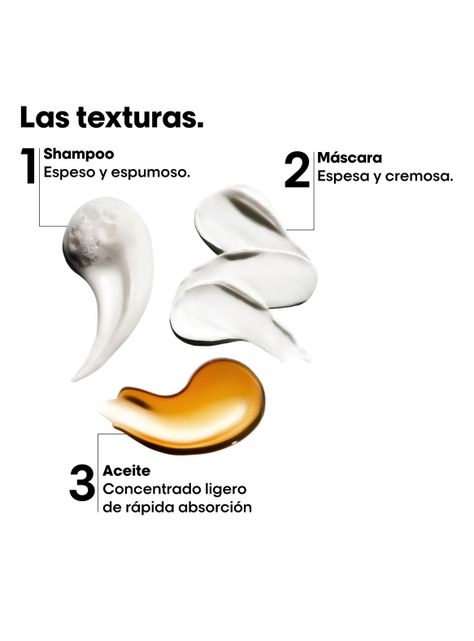 Set Metal Detox Anti-Quiebre para Cabello Dañado y con Color Shampoo 300ml + Máscara 250ml + Aceite de la Gama 50ml-1