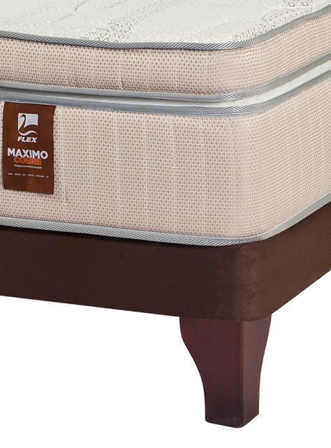 Cama Europea Máximo Cobre King 180 x 200 cm + Respaldo Design Gráfito-3