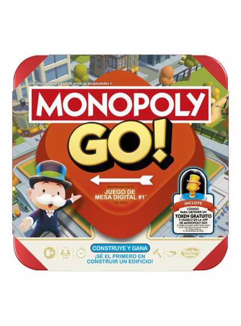 Juego de Mesa Monopoly GO!-0