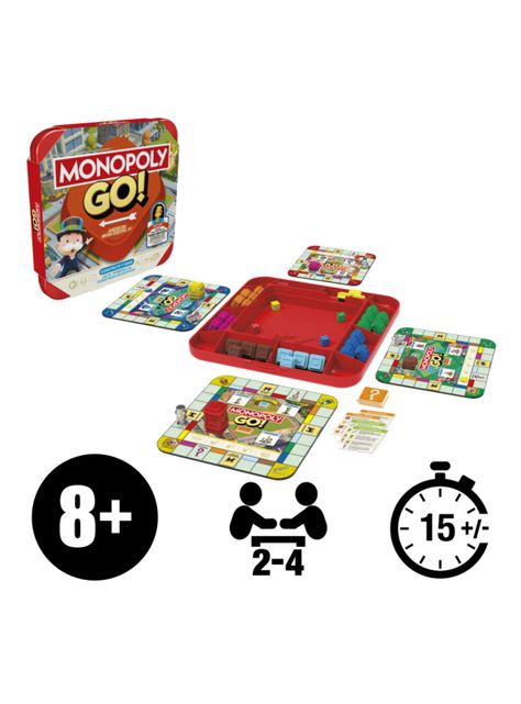 Juego de Mesa Monopoly GO!-2