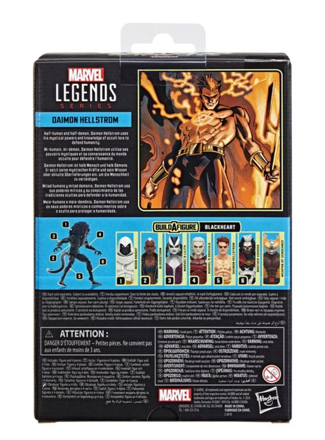 Figura de Acción Strange Tales Daimon Hellstrom-5