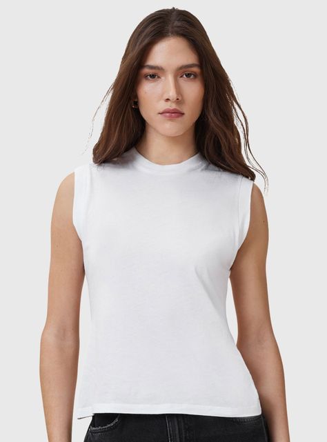 Polera Tank sin Mangas-0