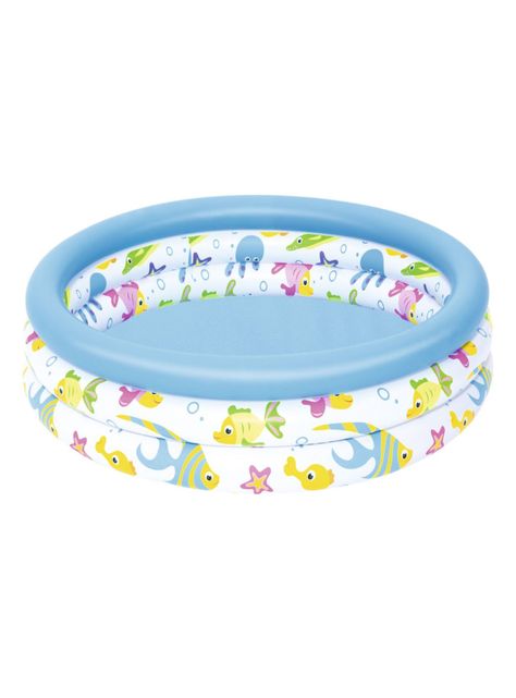 Piscina Inflable 3 Anillos Fondo Marino 101 L-0
