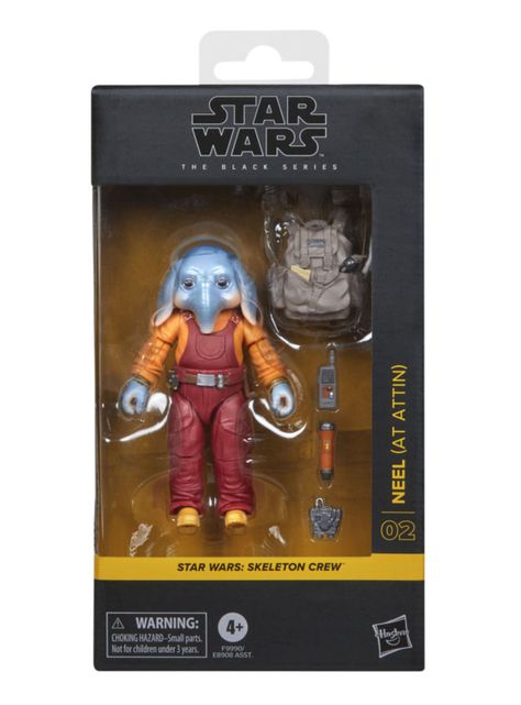 Figura de Acción Black Series Skeleton Crew Neel (At Attin)-3