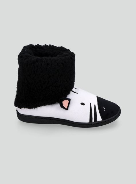 Pantufla Botita Peluda Animales-0