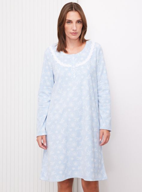 Camisa de Dormir Full Print Polar-0