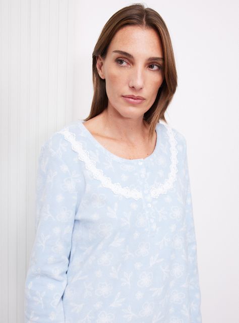 Camisa de Dormir Full Print Polar-2