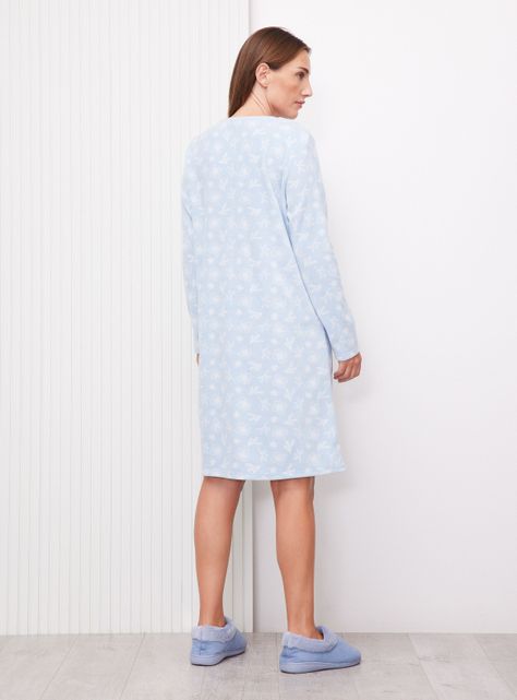 Camisa de Dormir Full Print Polar-5