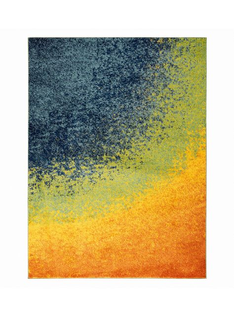Alfombra 120 x 180 cm Florida Multicolor Texturas-0