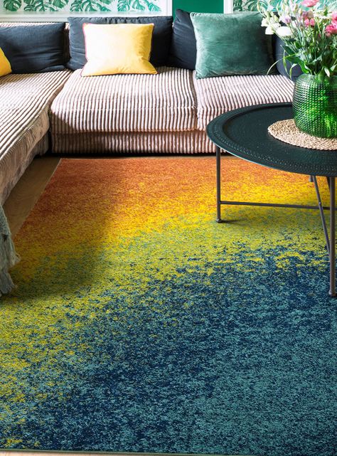 Alfombra 160 x 210 cm Florida Multicolor Texturas-4