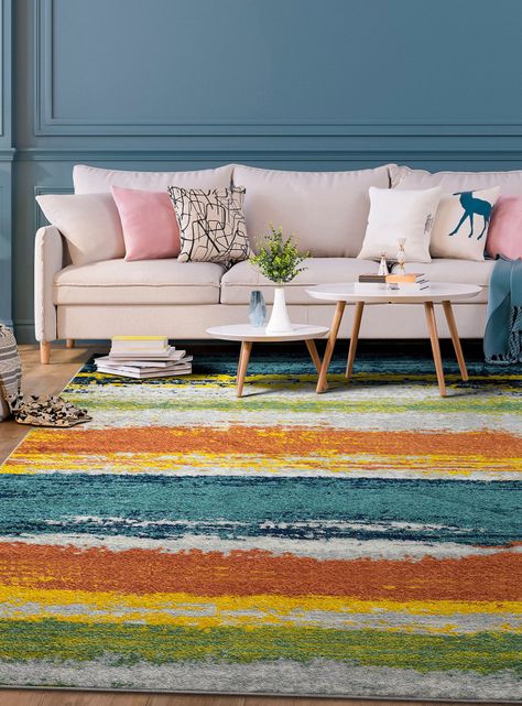 Alfombra Living-Comedor 240 x 305 cm Florida Verde Texturas-5