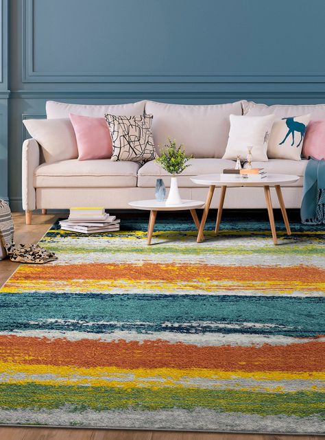 Alfombra Living-Comedor 300 x 400 cm Florida Multicolor-5