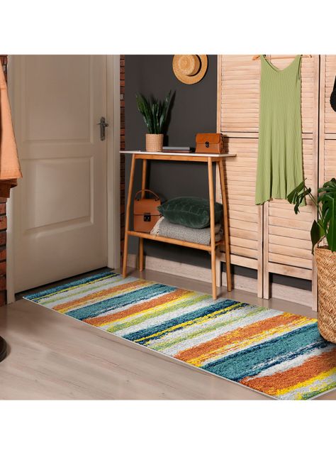 Alfombra de Pasillo 70 x 230 cm Florida D2 Verde-2