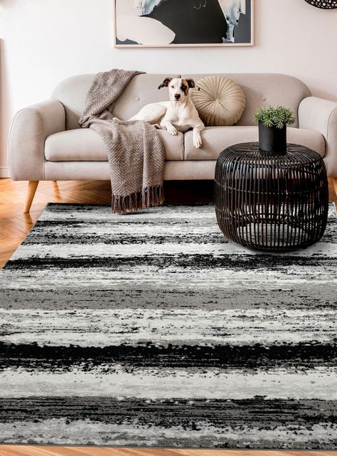 Alfombra Living-Comedor 240 x 305 cm Florida Gris Texturas-2