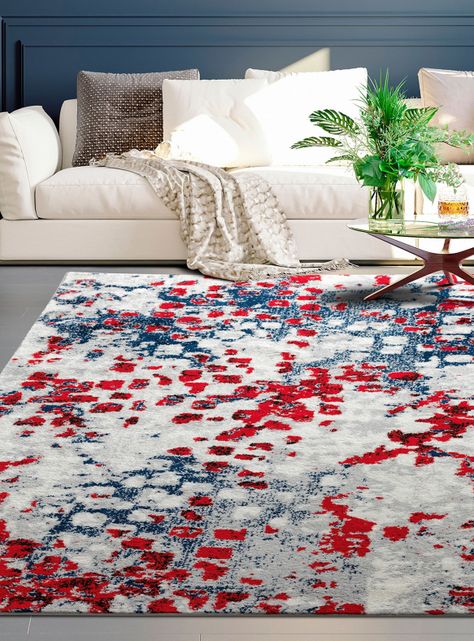 Alfombra 240 x 305 cm Florida Rojo-2