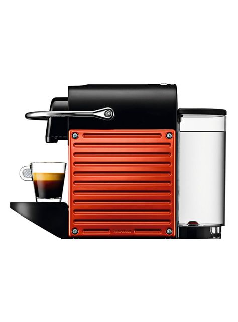 Cafetera Nespresso Pixie C60 Roja y Espumador de Leche-2