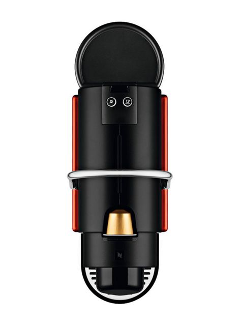 Cafetera Nespresso Pixie C60 Roja y Espumador de Leche-3