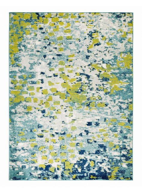 Alfombra Living-Comedor 240 x 305 cm Florida Verde Puntos-0