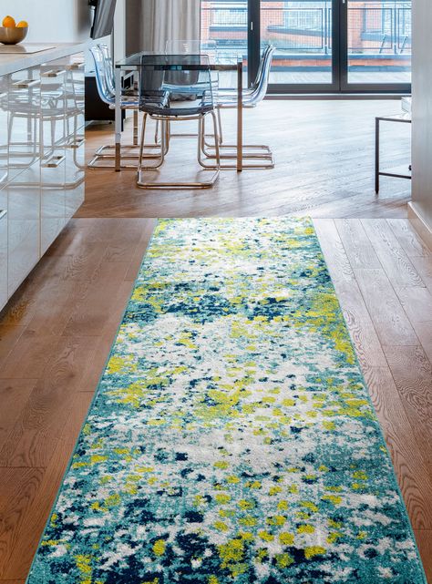 Alfombra de Pasillo 70 x 230 cm Florida Verde-2