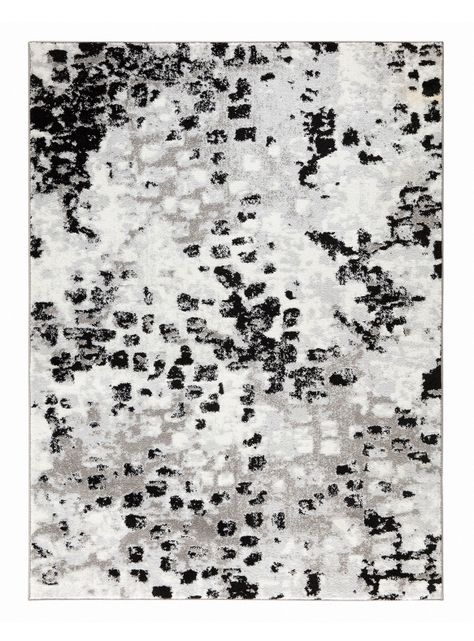 Alfombra Living-Comedor 160 x 210 cm Florida Gris Puntos-0
