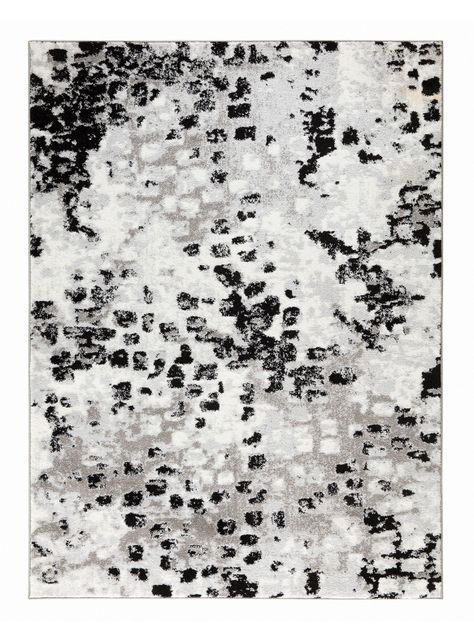 Alfombra 300 x 400 cm Florida Gris Puntos-0